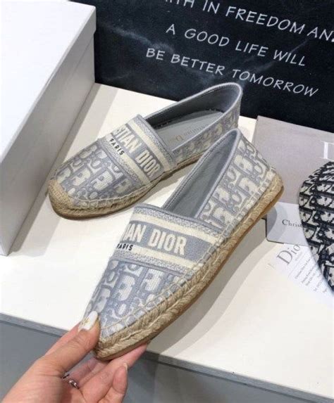 dior espadrilles replica|christian dior women slides.